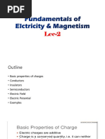 Electricity & Magnetism (Lec-2)