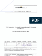 Field Inspectionand Testing of