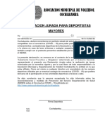 Declaracion Jurada Mayores 11