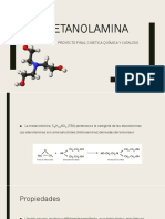Trietanolamina usos aplicaciones propiedades