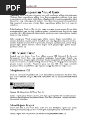 Pemrogaman Visual Basic 6 0