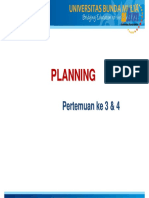 Planning