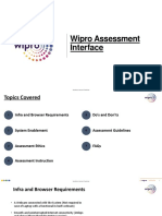 Wipro Assessment Manual