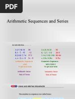 Arithmetic Sequences and Series-Boger