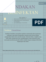 Tindakan: Disinfektan