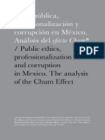 Etica Publica Profesionalizacion YCorrupcion en Mexico