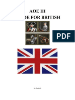 AOE III - British Guide