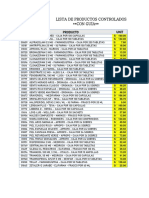 Lista de Controlados - Grupo D&P Sac