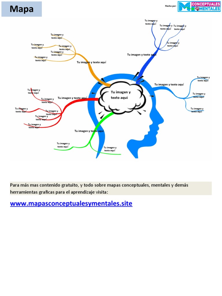 Mapas Mentales y Conceptuales Gratis | PDF | Aprendizaje | Cognición