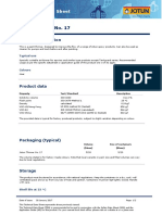 Jotun Thinner No. 17 Technical Data Sheet