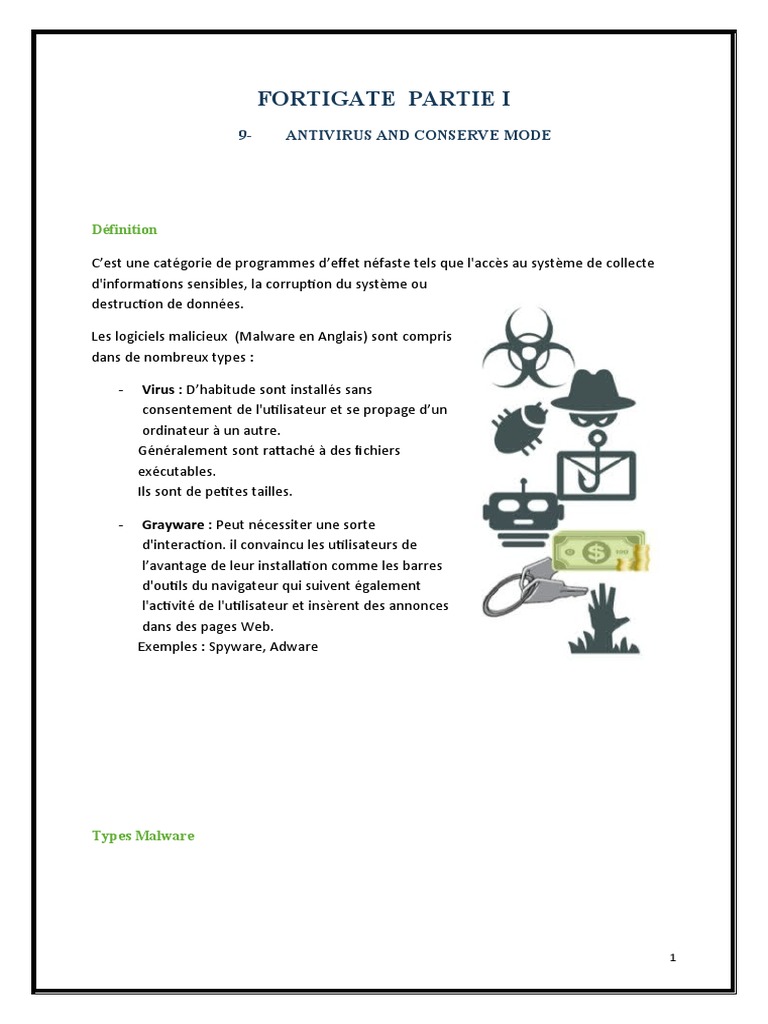 Antivirus et Modes FortiGate Optimisés | PDF | Logiciel antivirus ...