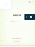 Lower 1965(Cyanidation Studies - Recovery of Copper by Cyanidation)