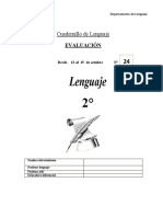 2° Año Lenguaje Guía #24 Trabajo Remoto