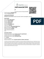 Permiso Especial Esencial 24h: Transporte Público: NO