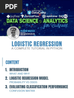 10. LOGISTIC REGRESSION