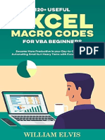 120+ Useful Excel Macro Codes For VBA Beginners