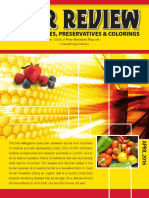 Peer Review: Food Additives, Preservatives & Colorings