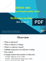 Reflective Writing Models