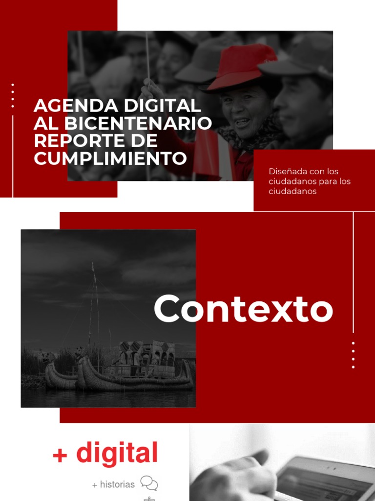 Agenda Digital Bicentenario UNCP PDF Perú