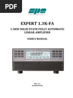 User Manual EXPERT 1 3K-FA-EN-rev 2 1 Second Series