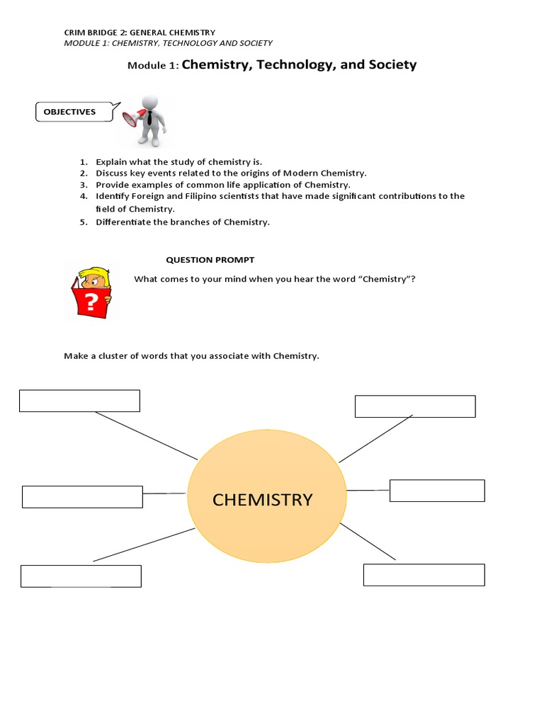 Chemistry's Role in Society and Technology | PDF | Chemistry | Physical ...