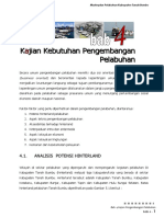 Bab 4 Kajian Pengembangan Pelabuhan PDF