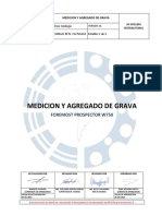 MEDICIÓN GRAVA POZOS