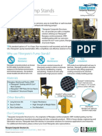 Fibergrate Metering Pump Stands SDF