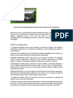 Semana 36 Plan de Accion para Mejorar La Gestion de La Cuenca de Tu Comunidad