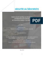 Guide de Securite en Labboratoire