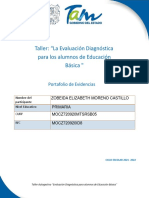 Portafolio de Evidencia Taller Evaluación Diagnóstica 1