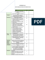 Lista de Cotejo para El Avance de Estudio de Caso