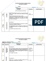 Planeacion 1° Semana de Junio