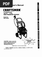 Craftsman Pressure Washer Manual