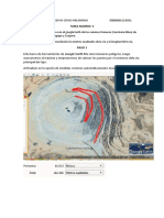 Levantamiento Topografico Del Via Enlos Tajos de Toquepala, Cuahone