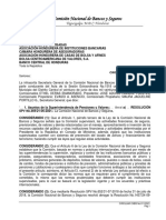 Comisión Nacional de Bancos y Seguros: Tegucigalpa, M.D.C. Honduras