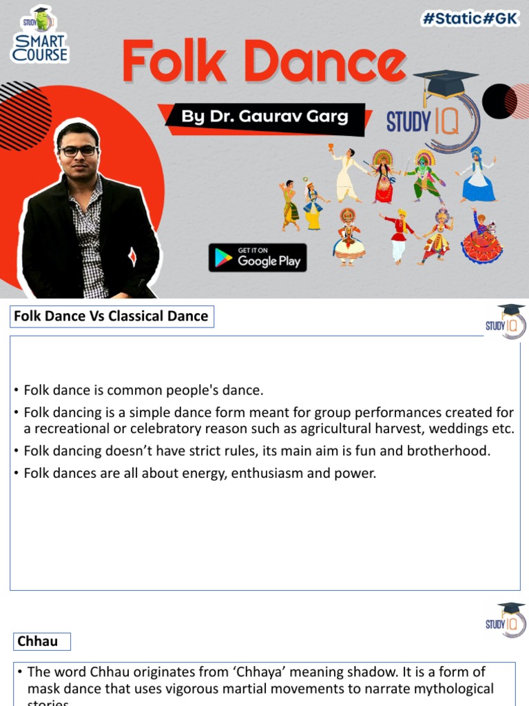 Folk Dances of India Part1 | PDF | Dances