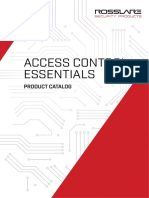 RSP Access Control Essentials Mini-Catalog 2018