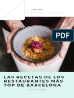 Ebook Recetas Restaurantes BCN - Mantel A Cuadros