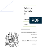 (2 Copias) PLAN de Clase Nro 4..Aprobado., Practica III