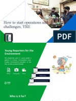 YRE How To Start Operations and Challenges