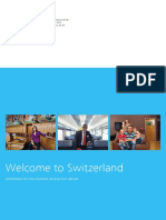 Welcome To Switzerland: Information For New Residents Arriving From Abroad