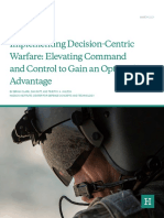 Clark Patt Walton - Implementing Decision-Centric Warfare - Elevating Command and Control To Gain An Optionality Advantage