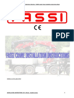 Fassi Crane Installation Instructions