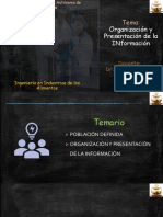 Organización y Presentación de La Información