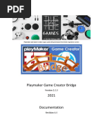 Playmaker Game Creator Bridge Documentation