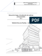 Manual de Carga y Actualizacion de Cadenas Presupuestales Ver. 1.1 (1)