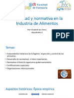 Normativa en La Industria de Alimentos