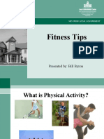 Fitness Tips: Presented By: Bill Byron