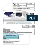 Ppto Norsol Kits Fotovoltaicos 2021 JULIO 990w Mod
